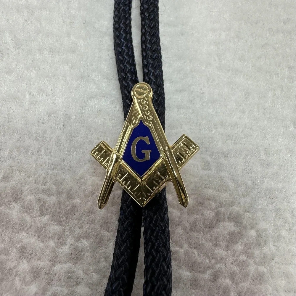 Lot 3 Mens Bolo Ties Masonic 32nd Degree Jester Western‎ Adjustable Multicolor
